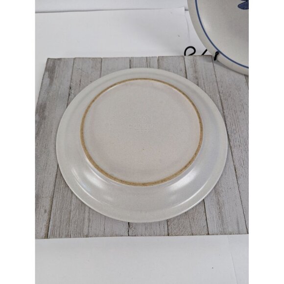 Pfaltzgraff Yorktowne Set of 2 Dinner 10" Plates Stoneware USA Blue - Picture 4 of 8
